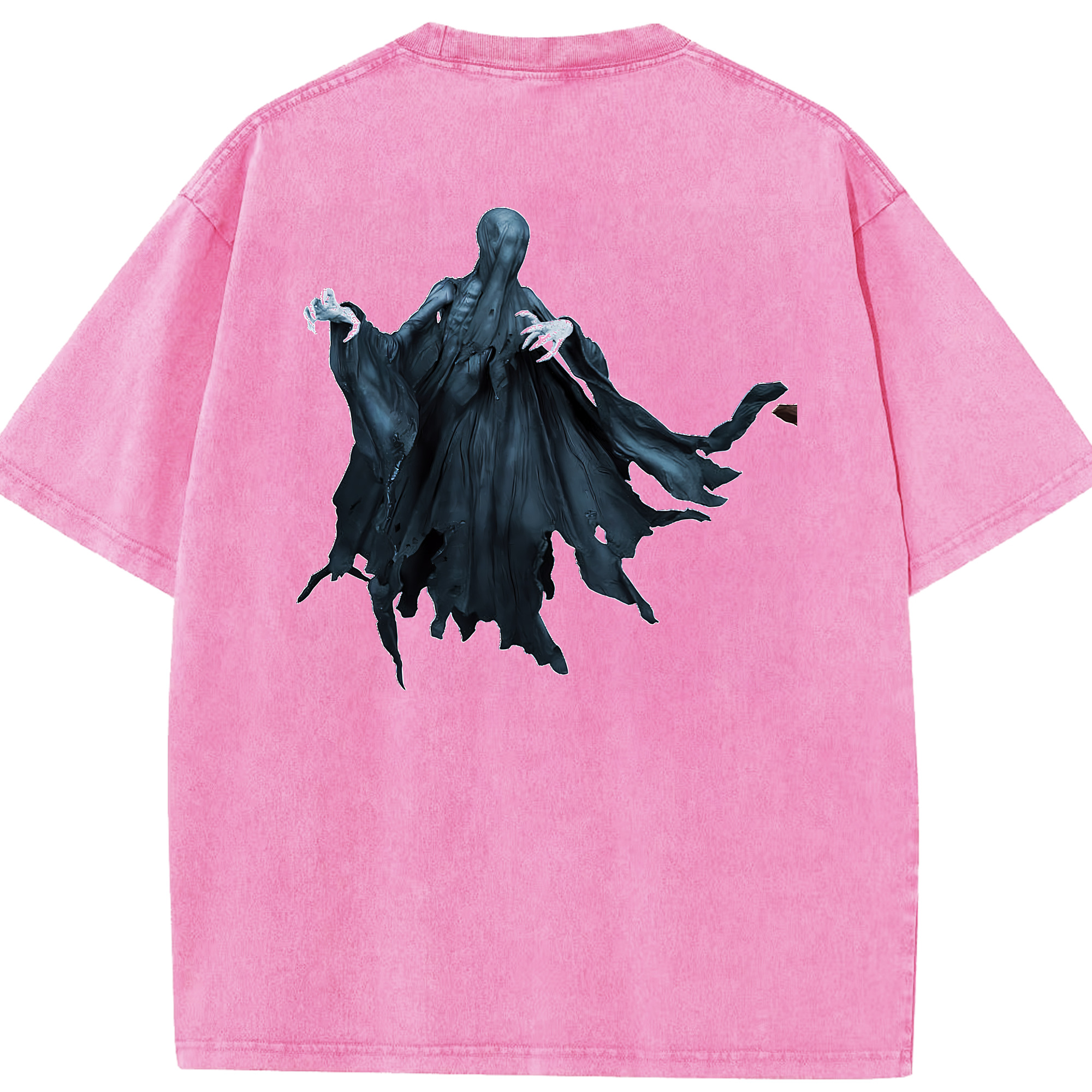 （画像用） Harry Potter ハリー・ポッターシリーズ 綿100% ヴィンテージ風 半袖Tシャツ（背面プリント）